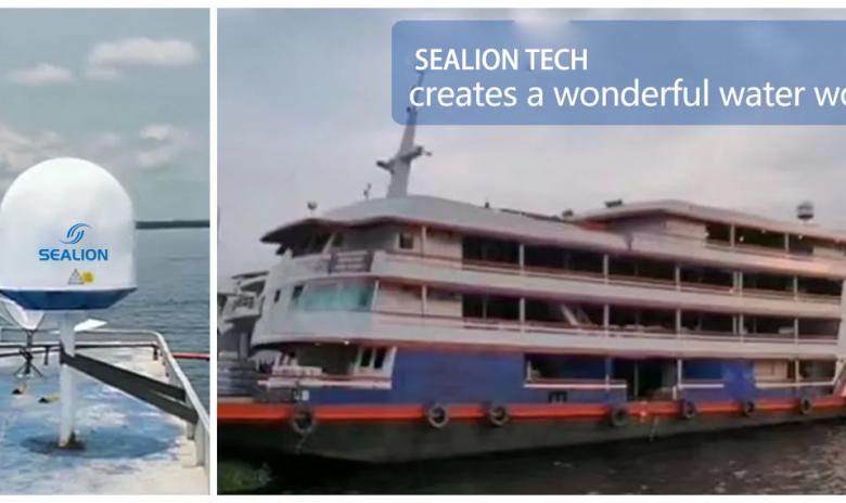 SEALION S81 Marine TVRO Solution for Ferry